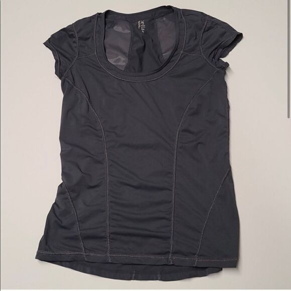 NWOT Zella Gray Sunny Run Athletic Top - Picture 4 of 6